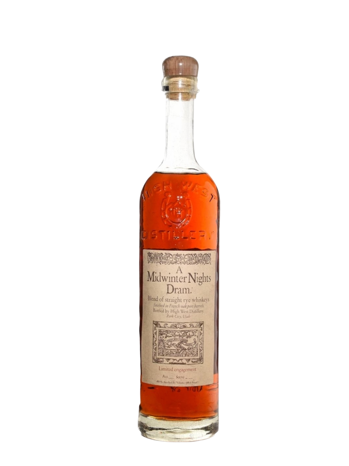 High West A Midwinter Night's Dram Straight Rye Whiskey Act 11 750ml