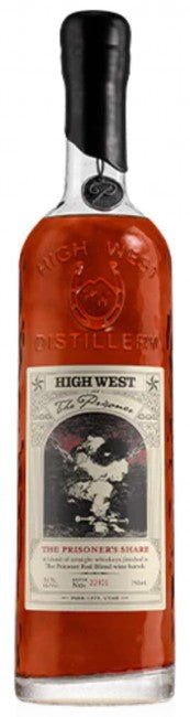 High West The Prisoner's Share Blended Straight Whiskey 2023 750ml'.