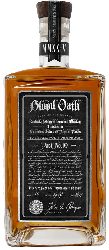 Blood Oath Pact 10 Kentucky Bourbon 750ml