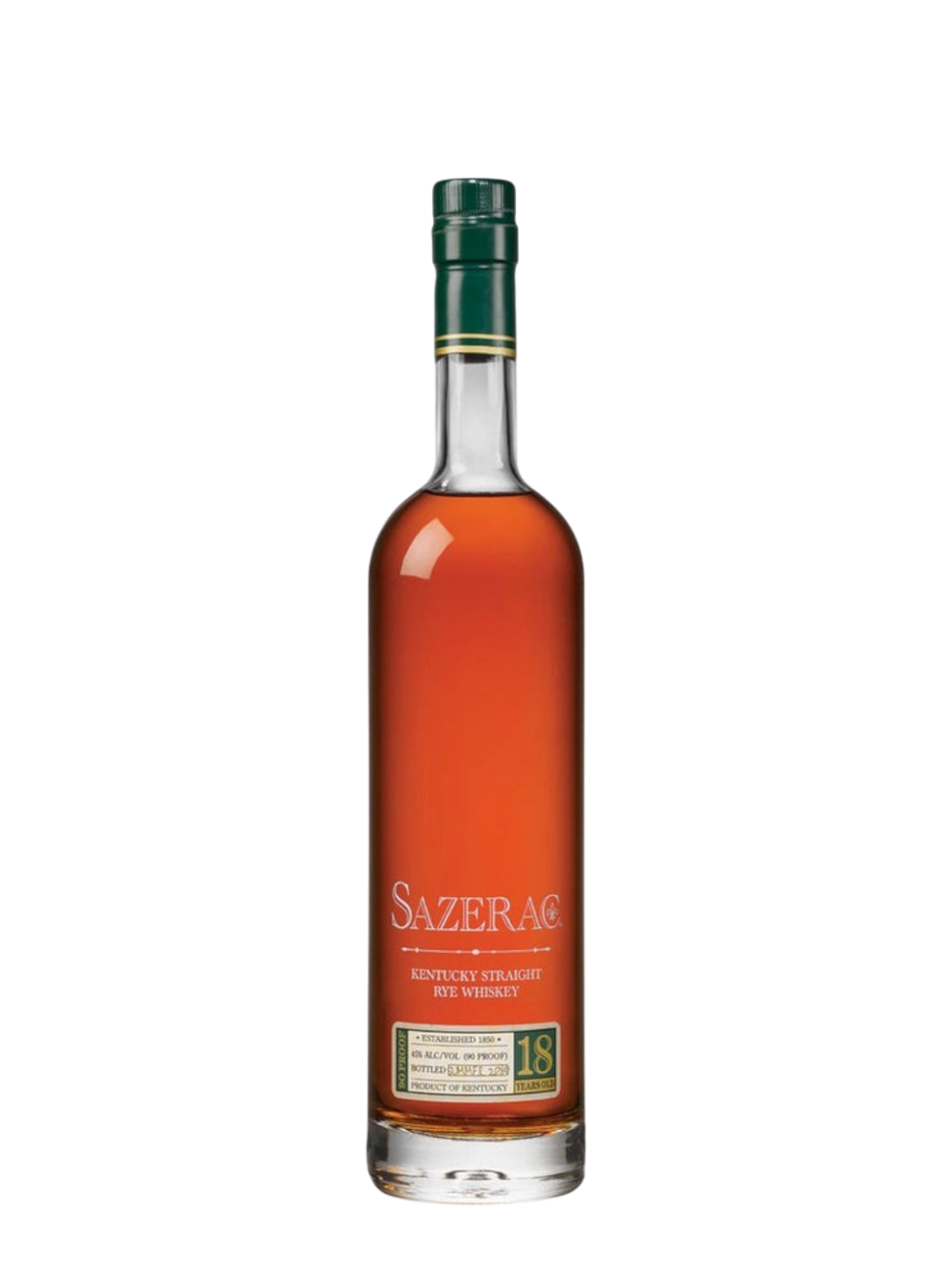 Sazerac 18 Year Rye Whiskey Fall 2023 Release 750ml