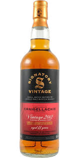 Signatory Vintage Craigellachie Sherry 700ml
