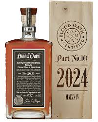 Blood Oath Pact 10 Kentucky Bourbon 750ml