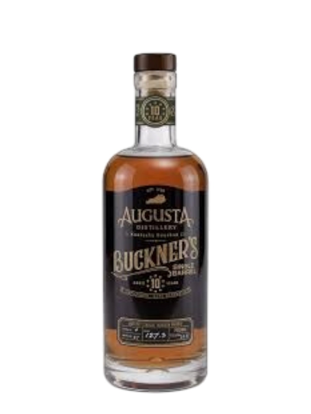 Augusta Buckner's 10 Year Old Single Barrel Bourbon Whiskey 750ml