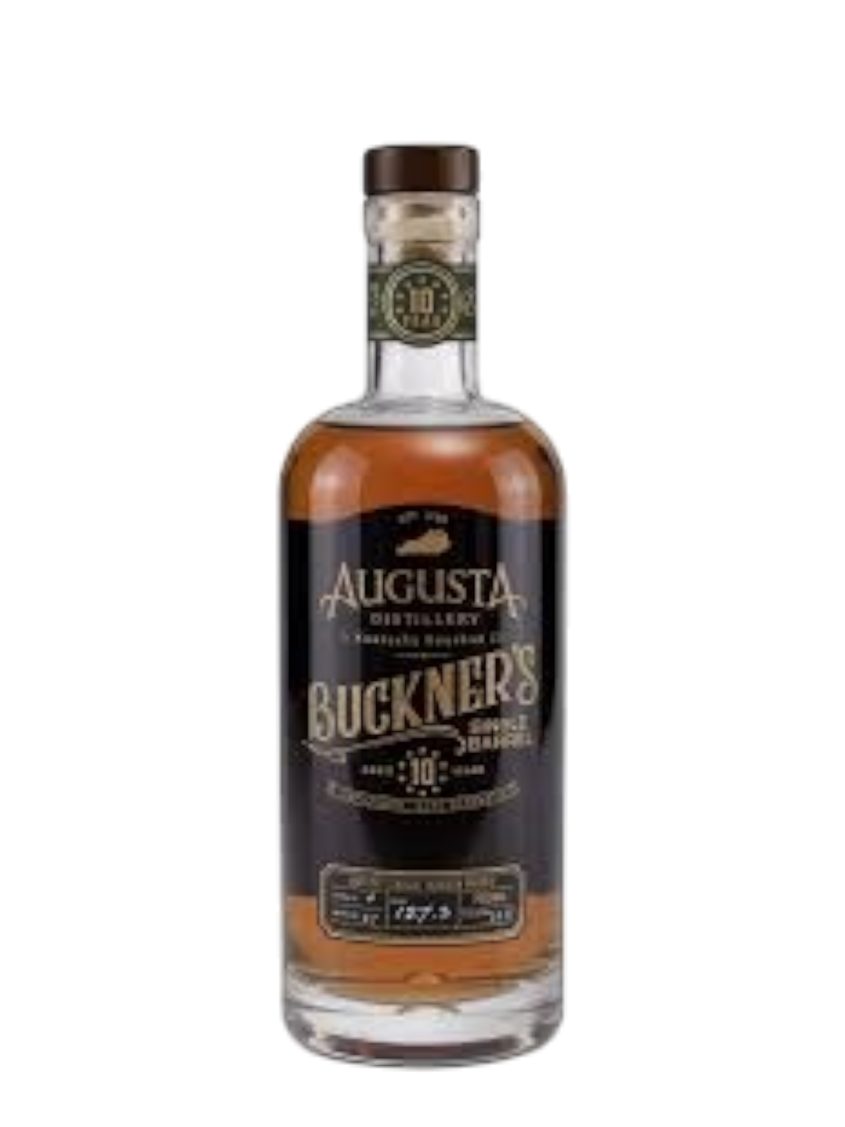 Augusta Buckner's 10 Year Old Single Barrel Bourbon Whiskey 750ml