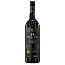 Menage A Trois Dolce Sweet Red Blend Sweet Collection California 750ml
