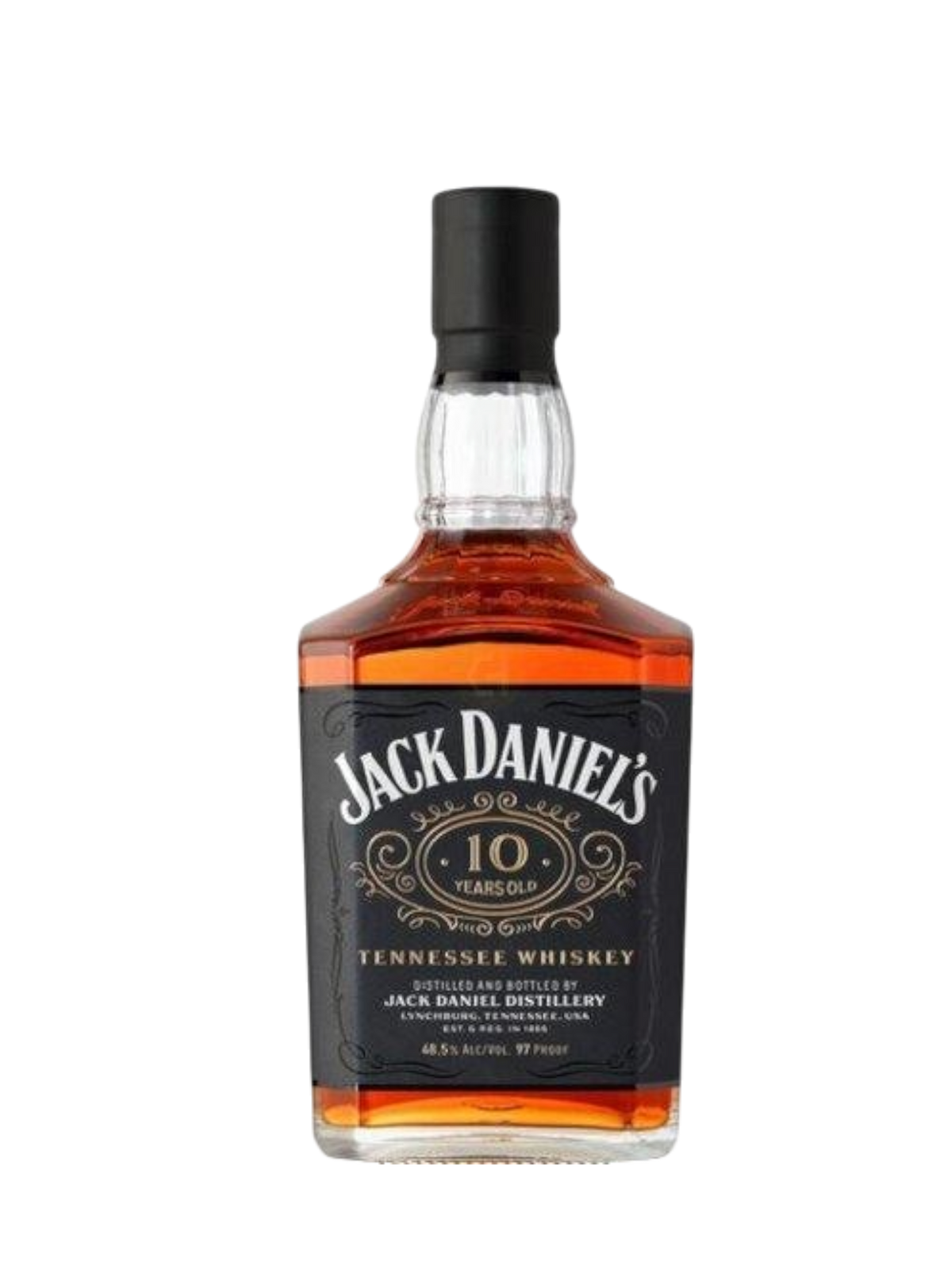Jack Daniel's Tennessee Whiskey 10 Year Old Batch 1,.