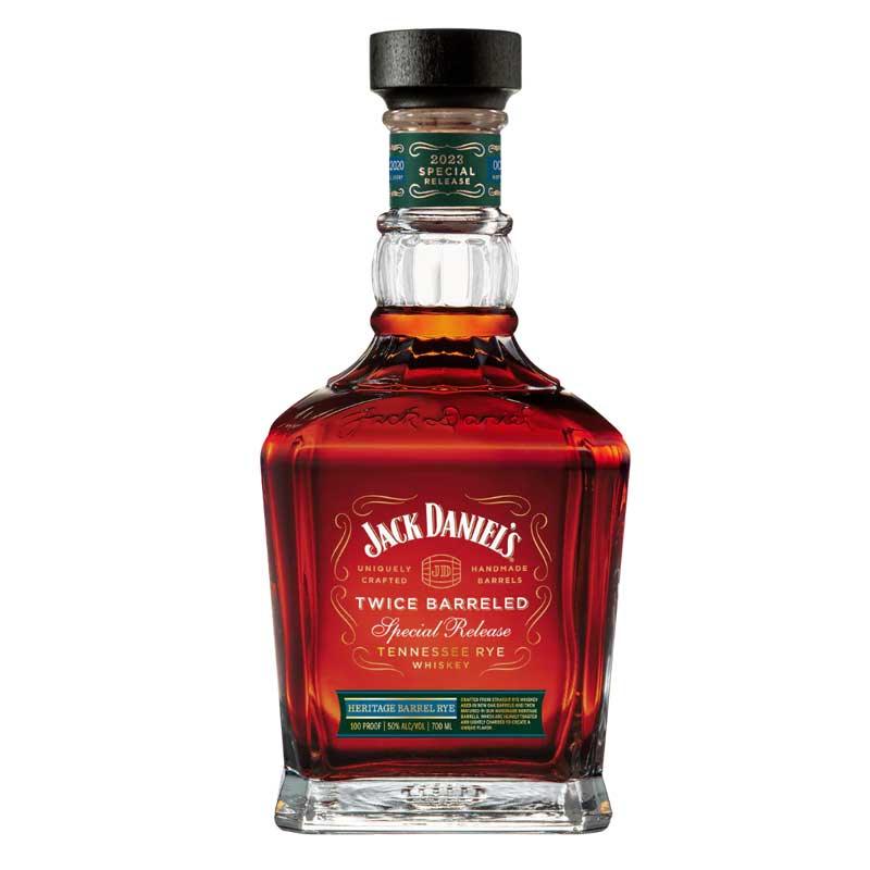 Jack Daniels Twice Barreled 2023 Heritage Barrel Rye Whiskey 700ml - Preet's Barrel