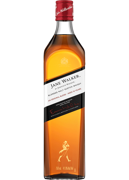 Jane Walker By Johnnie Walker 10 Years Old 750ml - Preet's Barrel