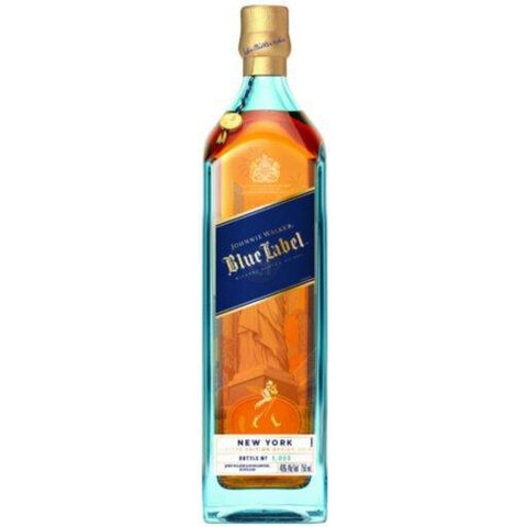 Johnnie Walker Blue Label Scotch Whisky New York Skyline Limited Edition 750ml - Preet's Barrel