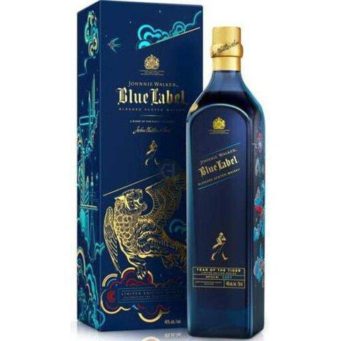 Johnnie Walker Blue Label The Years Old Of Tiger - Preet's Barrel