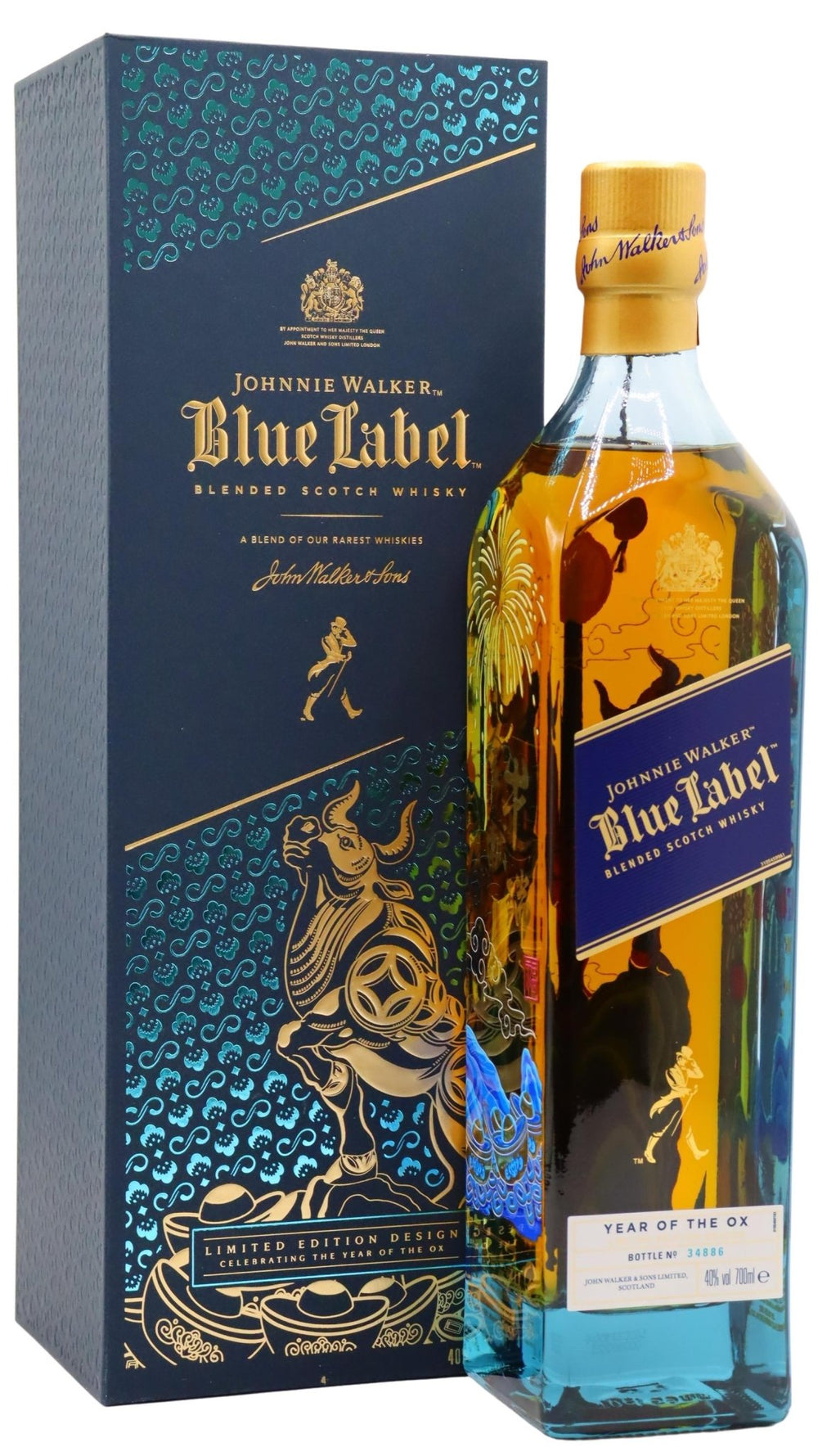 Johnnie Walker Blue Label Year Of The Ox.