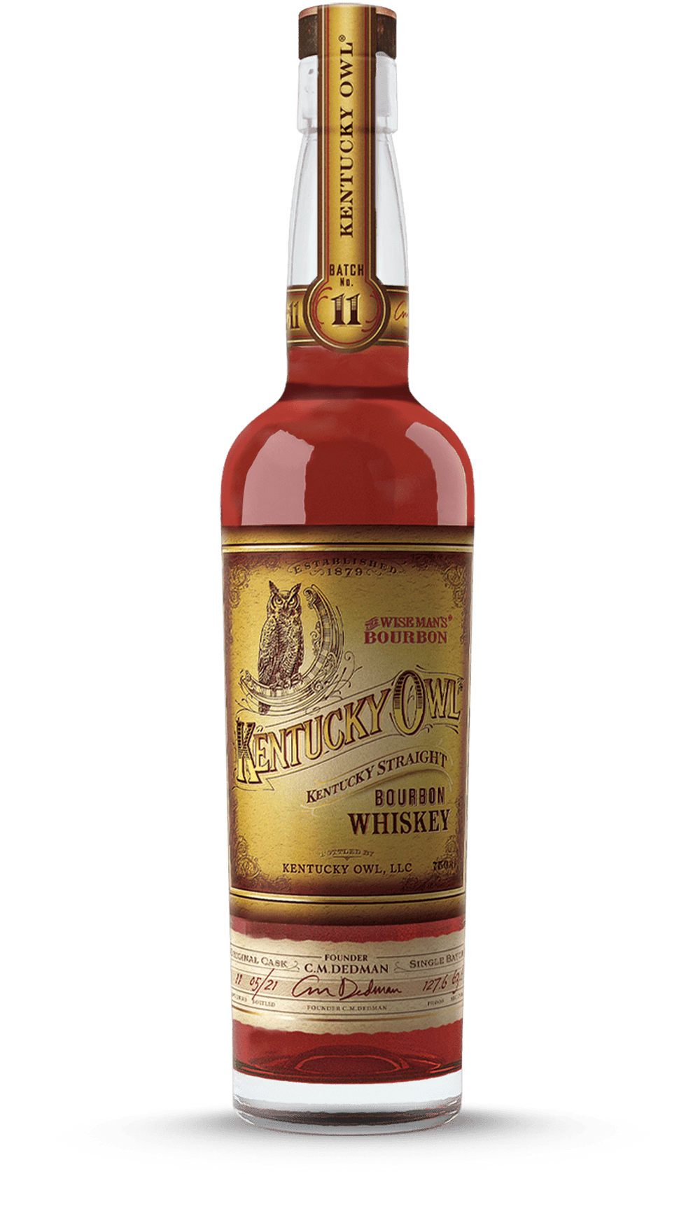 Kentucky  Owl Straight Bourbon Whiskey Batch 11 750ml 118.8 proof