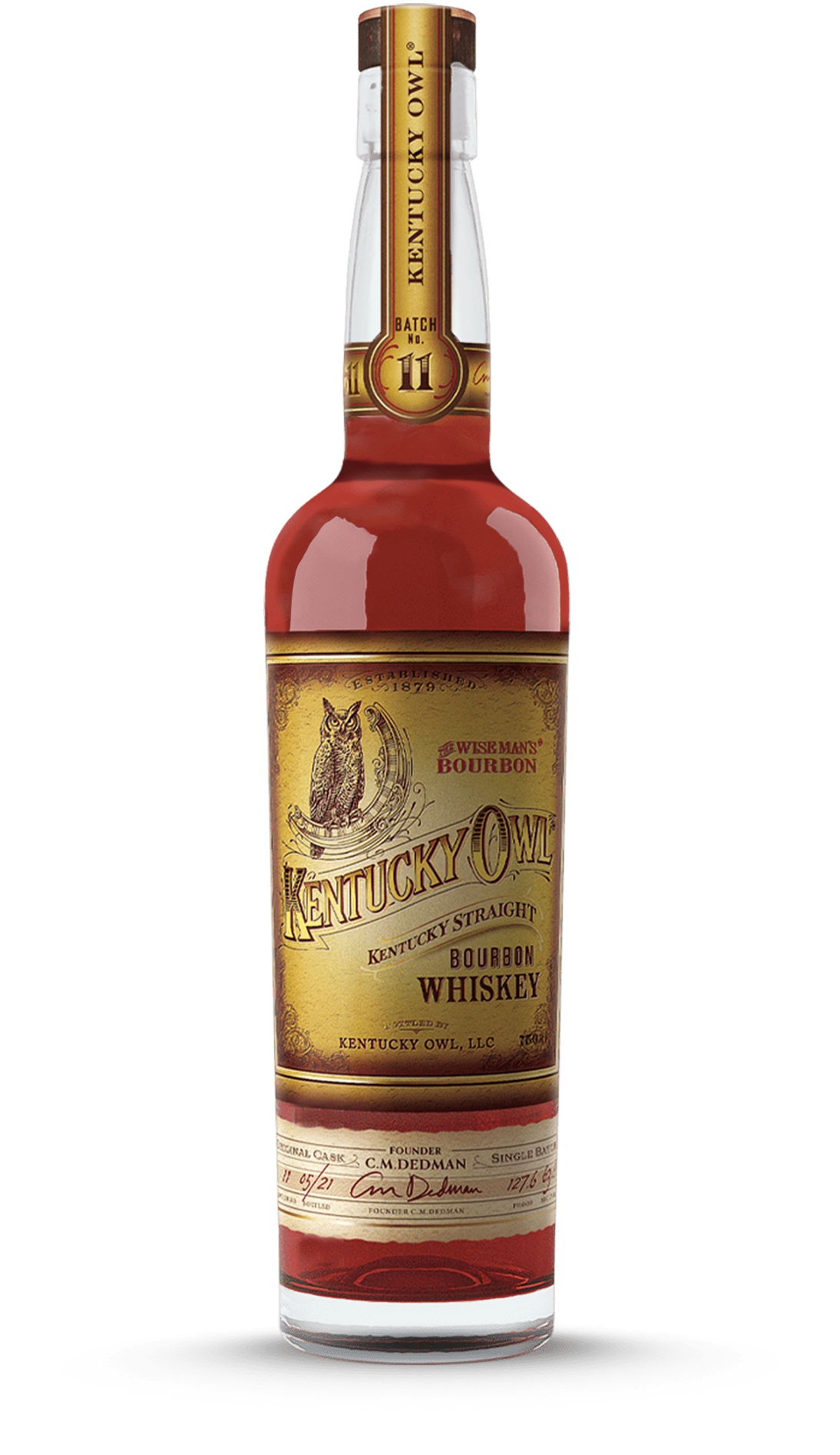 Kentucky  Owl Straight Bourbon Whiskey Batch 11 750ml 118.8 proof