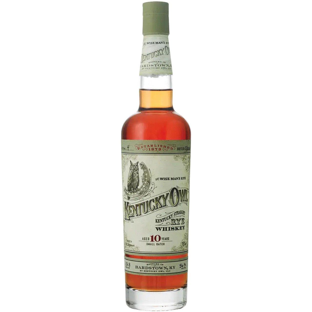 Kentucky Owl Straight Rye 11 Years Small Batch  750 Ml.