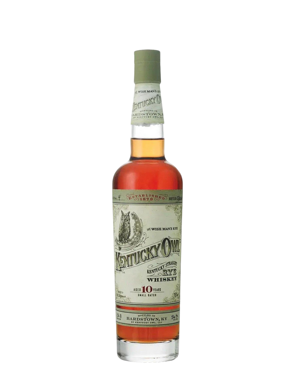 Kentucky Owl Straight Rye 11 Years Small Batch  750 Ml.