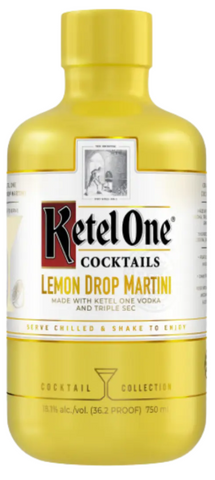 Ketel One Lemon Drop Martini Cocktail  36.2 ABV 375 ml