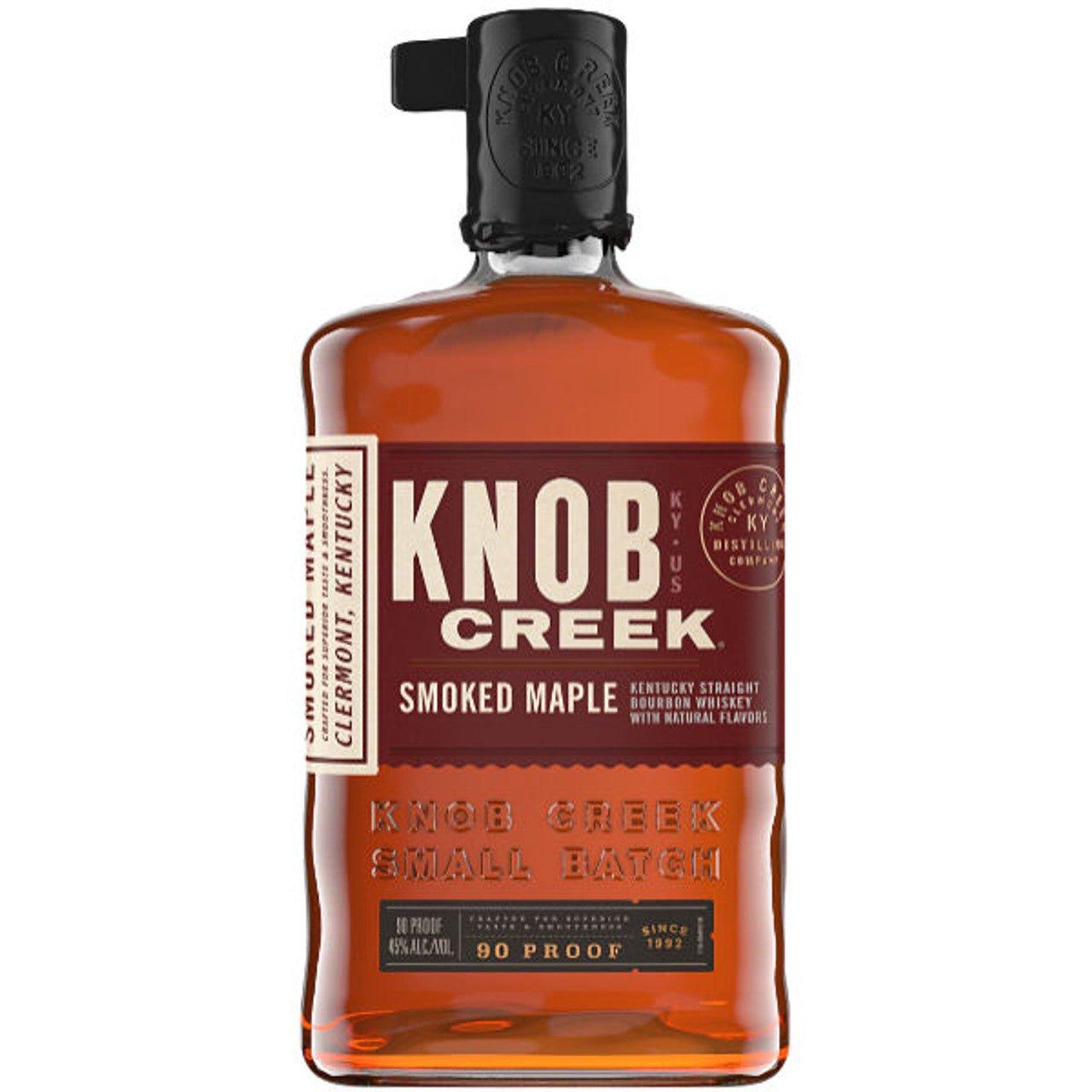 Knob Creek Smoked Maple Bourbon Whiskey 750ml - Preet's Barrel