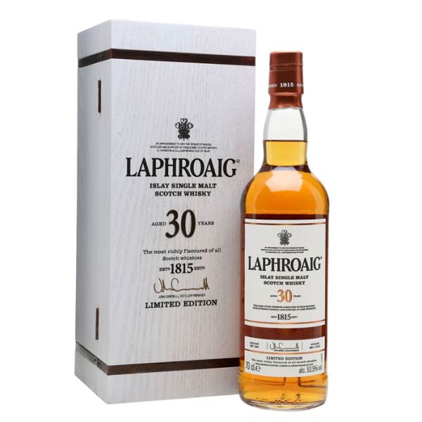 Laphroaig 30 Years Old Scotch Whiskey 700ml