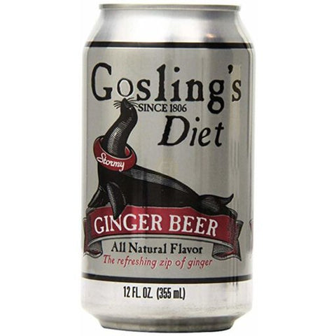 Goslings Diet Ginger Beer 4-Pack
