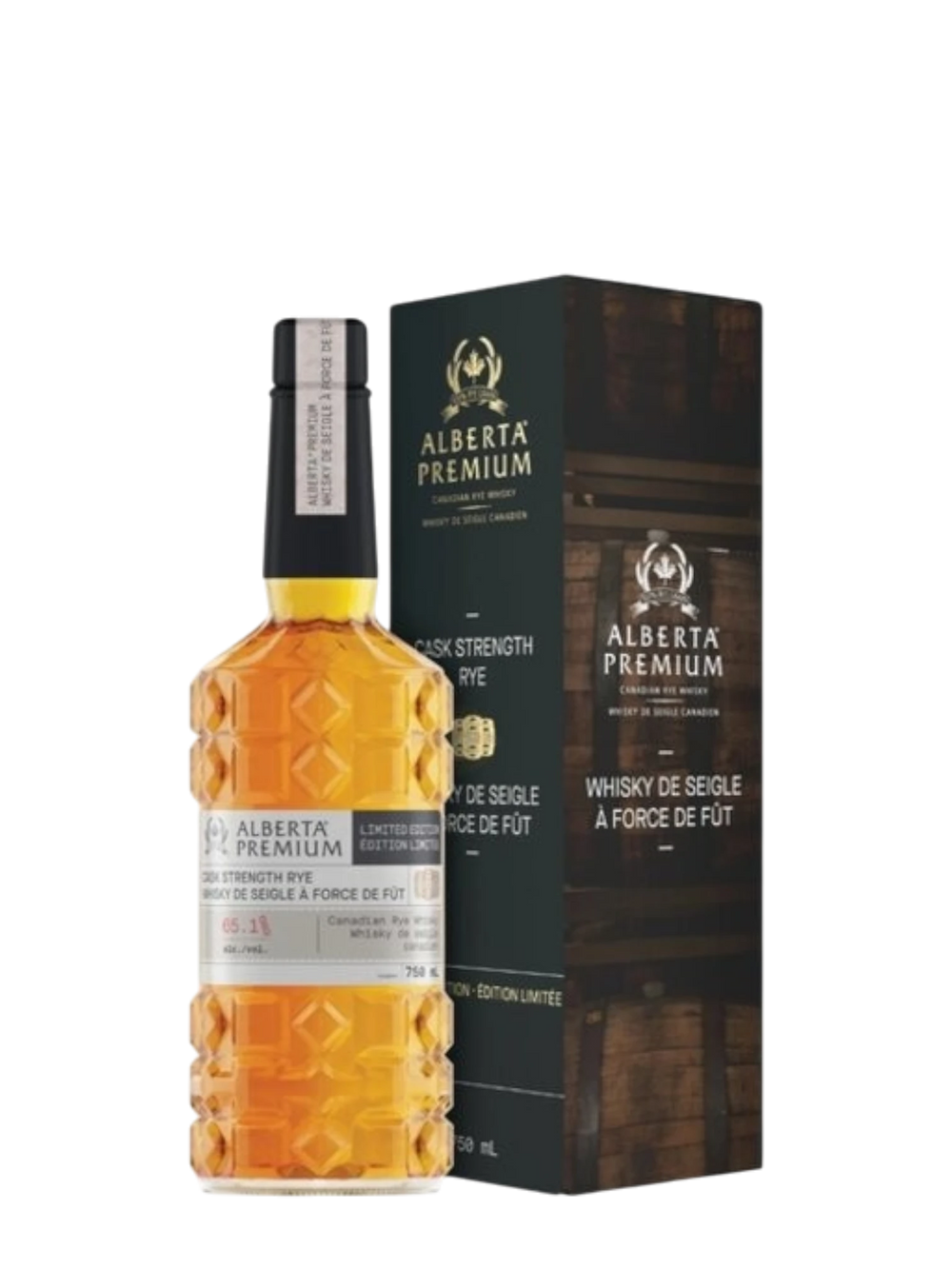 Alberta Premium Cask Strength Rye Whiskey 750Ml