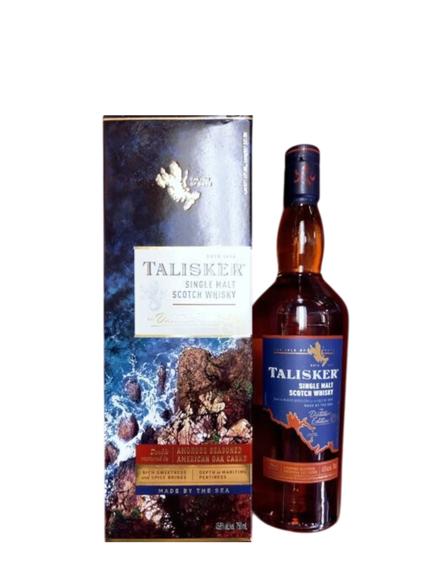 Talisker Distillers Edition Double Matured Amoroso Sherry Cask Wood Single Malt Scotch Whisky 2022 750ml