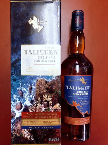 Talisker Distillers Edition Double Matured Amoroso Sherry Cask Wood Single Malt Scotch Whisky 2022 750ml