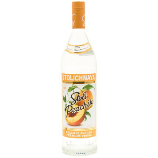 Stoli Peachik Vodka 750ml