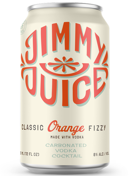Jimmy Juice Classic Orange Fizzy 4pk 12 oz