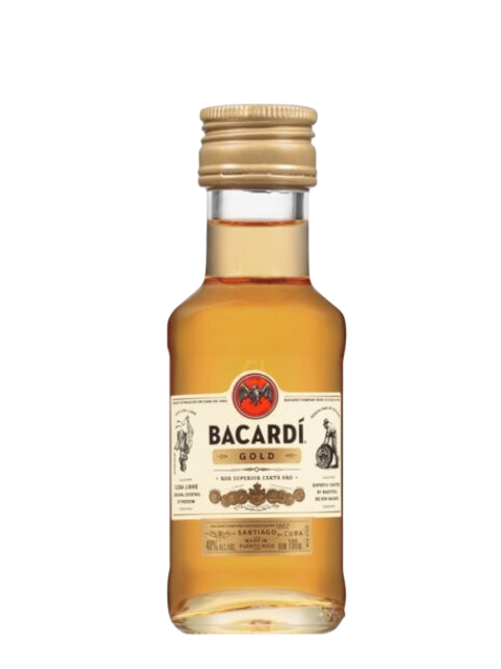 Bacardi Gold Rum 100ml