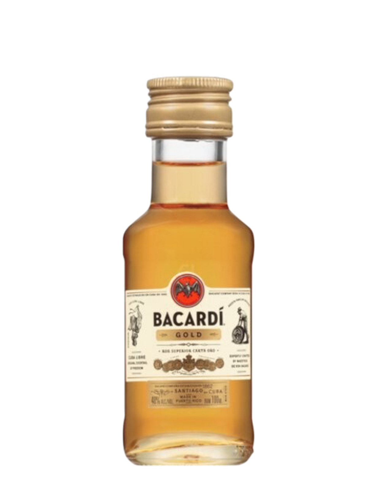 Bacardi Gold Rum 100ml