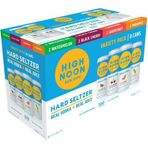 High Noon Sun Sips Variety Pack RTD Cocktail Cans,..
