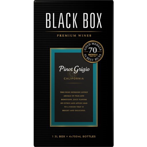 Black Box Pinot Grigio Box 3L,.