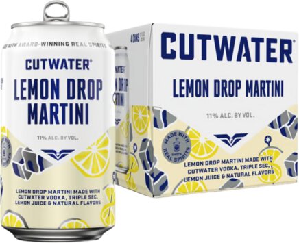 Cutwater Lemon Drop Martini 4pk Cans