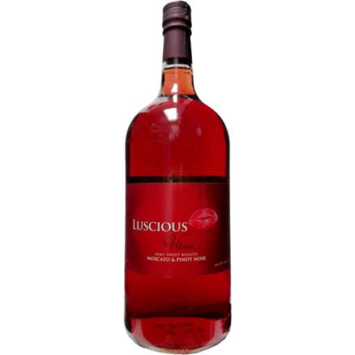 Luscious Moscato Pinot Noir Semi Sweet Rosato Usa 1.5L