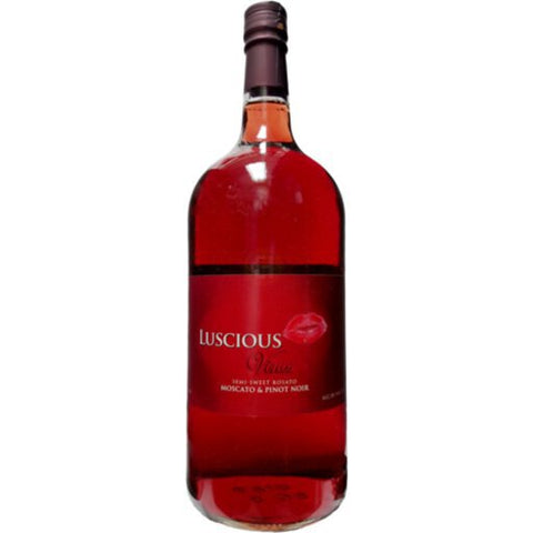 Luscious Moscato Pinot Noir Semi Sweet Rosato Usa 1.5L