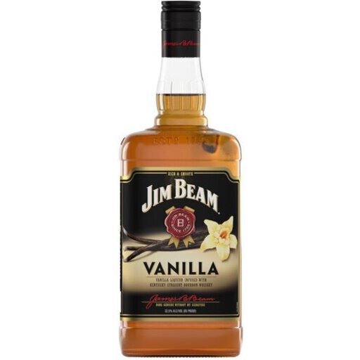 Jim Beam Vanilla Bourbon Whiskey 1.75L,..