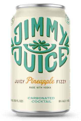 Jimmy Juice Juicy Pineapple Fizzy Cocktail 4pk 12 oz