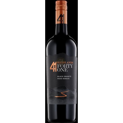 Highlands Forty One Black Granite Paso Robles Red Blend 750ml