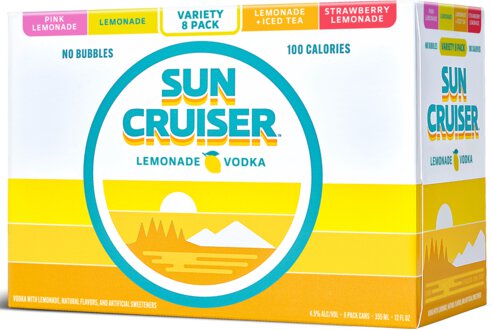 Sun Cruiser Vodka Lemonade Variety 8pk Cans