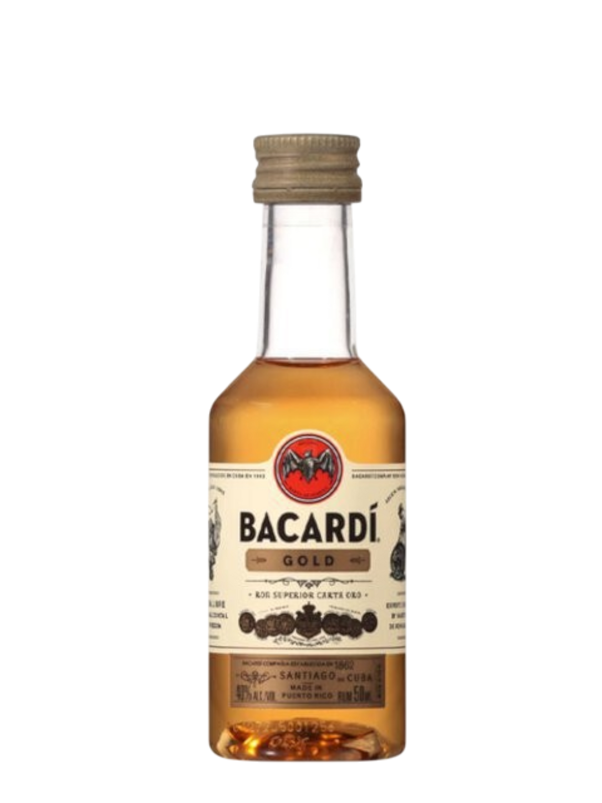 Barcardi Gold 50Ml