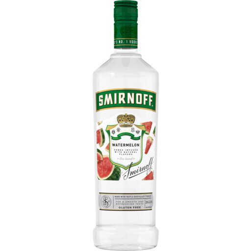 Smirnoff Watermelon Flavored Vodka 1L