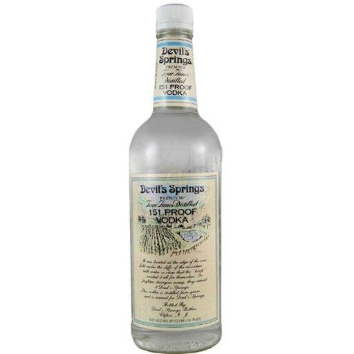 Devil's Spring 151 Proof Vodka 1L'..