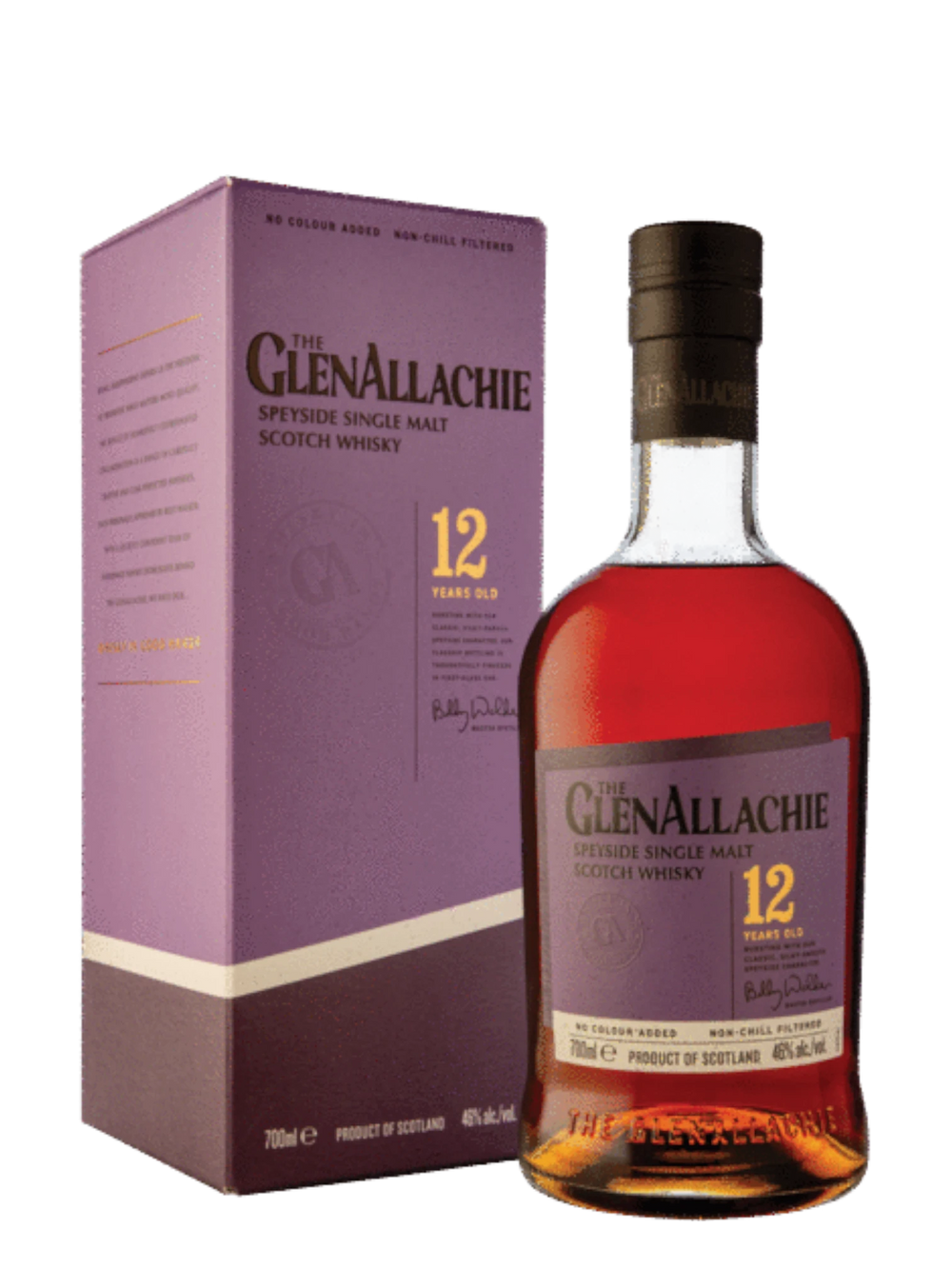 The Glenallachie 12 Years Single Malt Scotch Whiskey 700ml