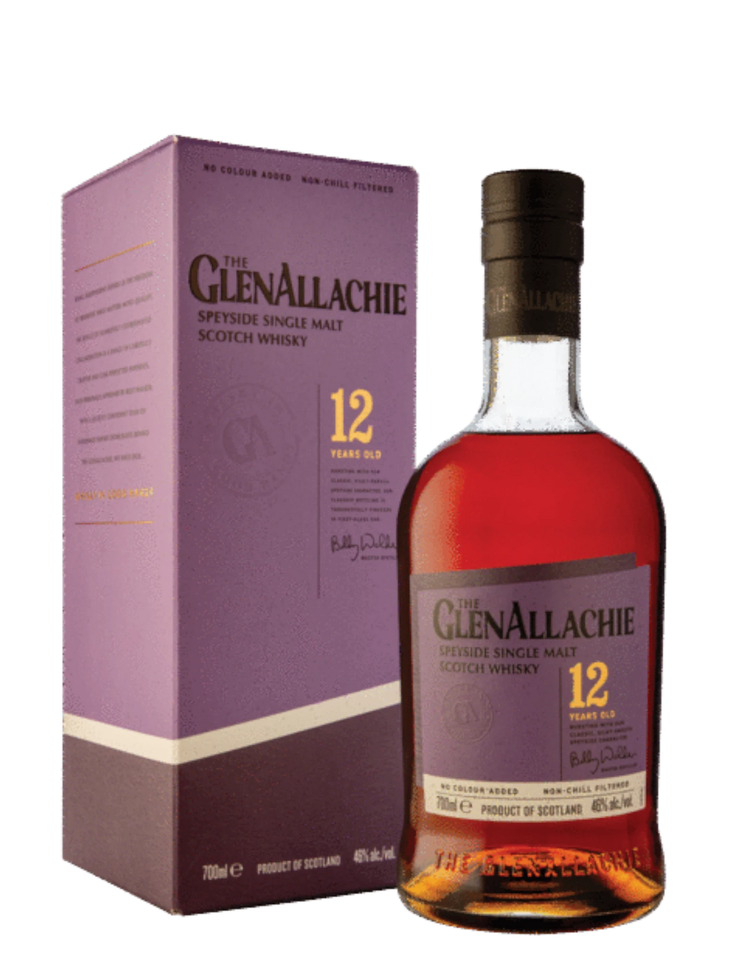 The Glenallachie 12 Years Single Malt Scotch Whiskey 700ml