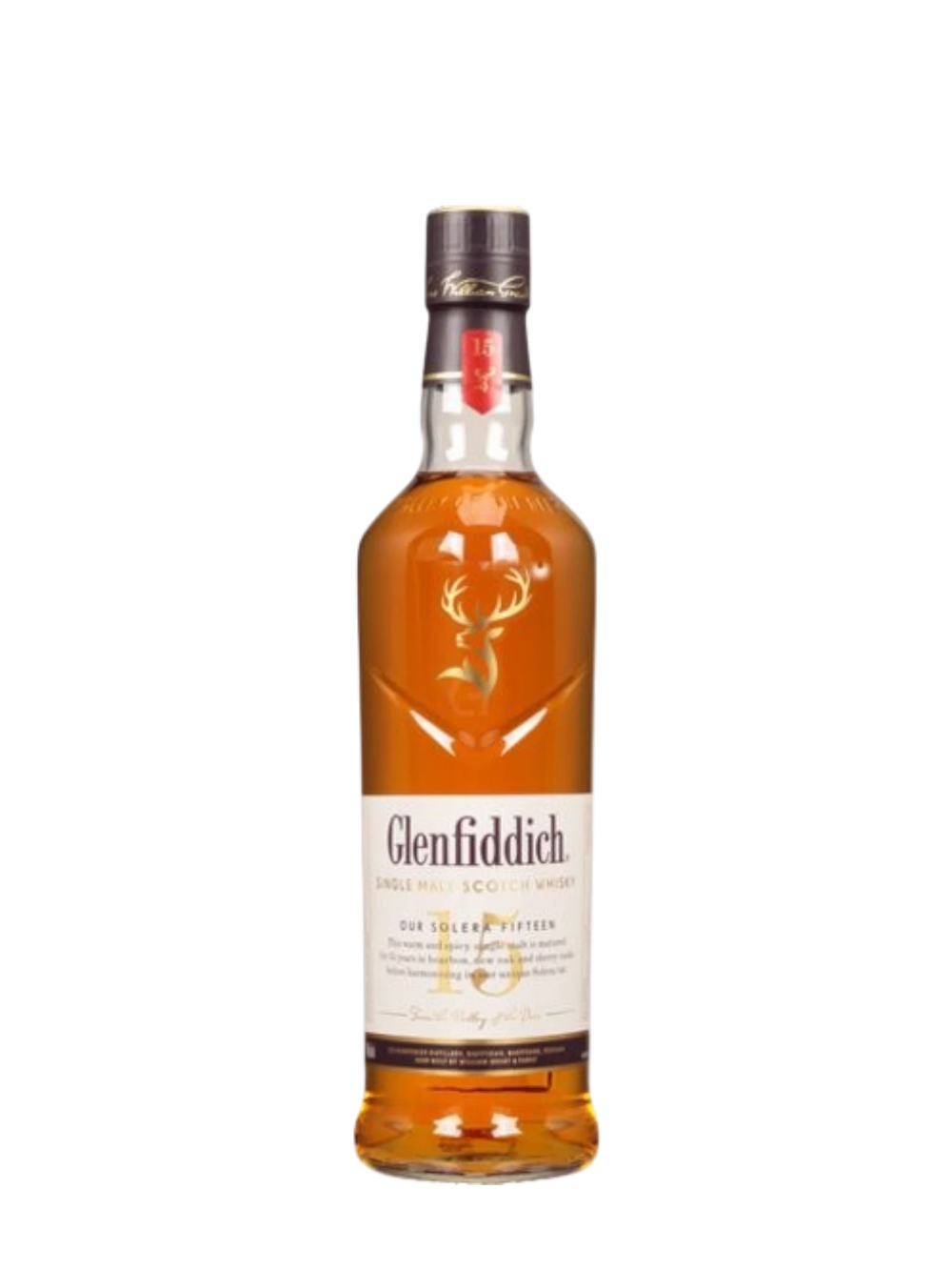 Glenfiddich 15 Years Old Solera Single Malt Scotch Whisky 750Ml