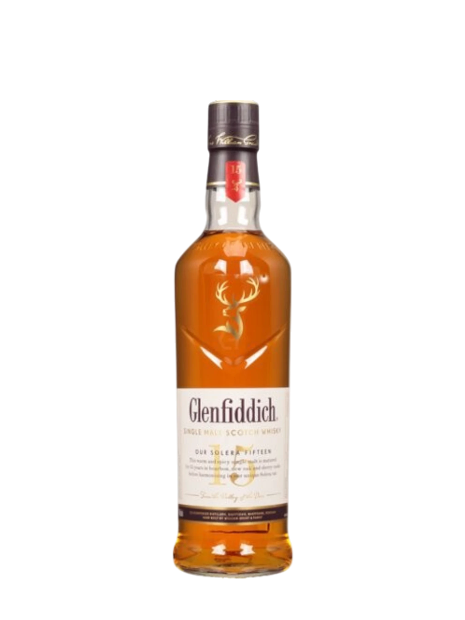 Glenfiddich 15 Years Old Solera Single Malt Scotch Whisky 750Ml