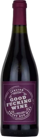 Good Fucking Wine Sweet Red Wine 750ml