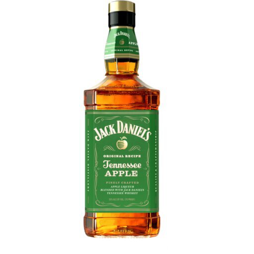 Jack Daniel's Tennessee Apple Flavored Whiskey 1L,.