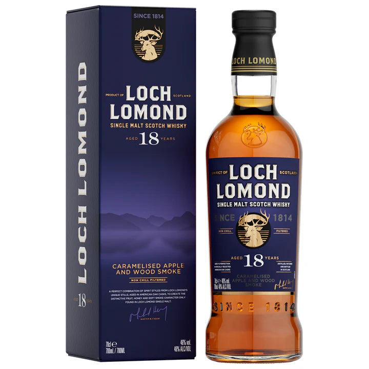 Loch Lomond Single Malt Caramelised Apple and Wood Smoke 750ml