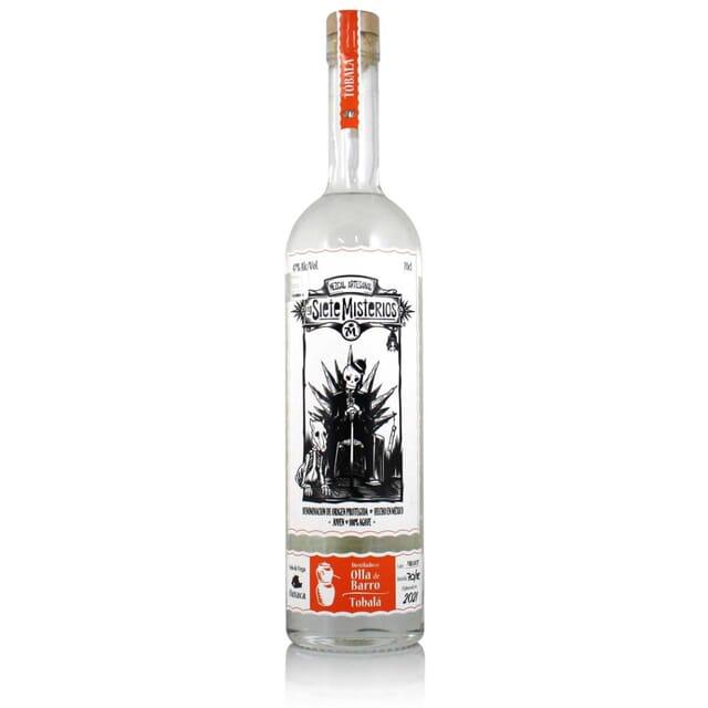 Siete Misterios Mezcal 100 Agave Tobala,.